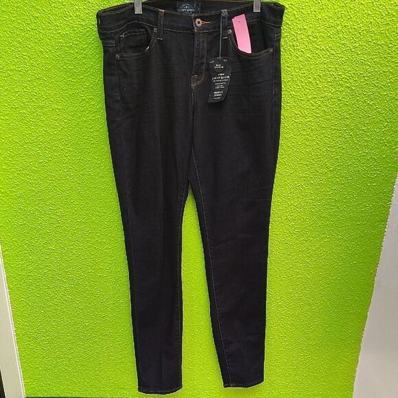 Lucky Brand Blue Skinny Jeans with Slim Fit - Picture 1 of 6